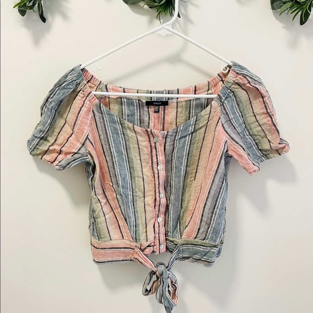 Boho Cropped Top XS